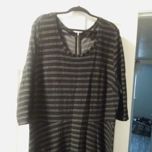 Black with White stripes